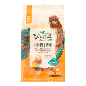 Purina Beyond Simply Dry Cat Food Chicken Egg, Grain-Free, 3 lb Bag