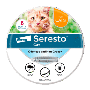 Seresto Cat Vet-Recommended Flea & Tick Prevention 8 Month Collar for Cats
